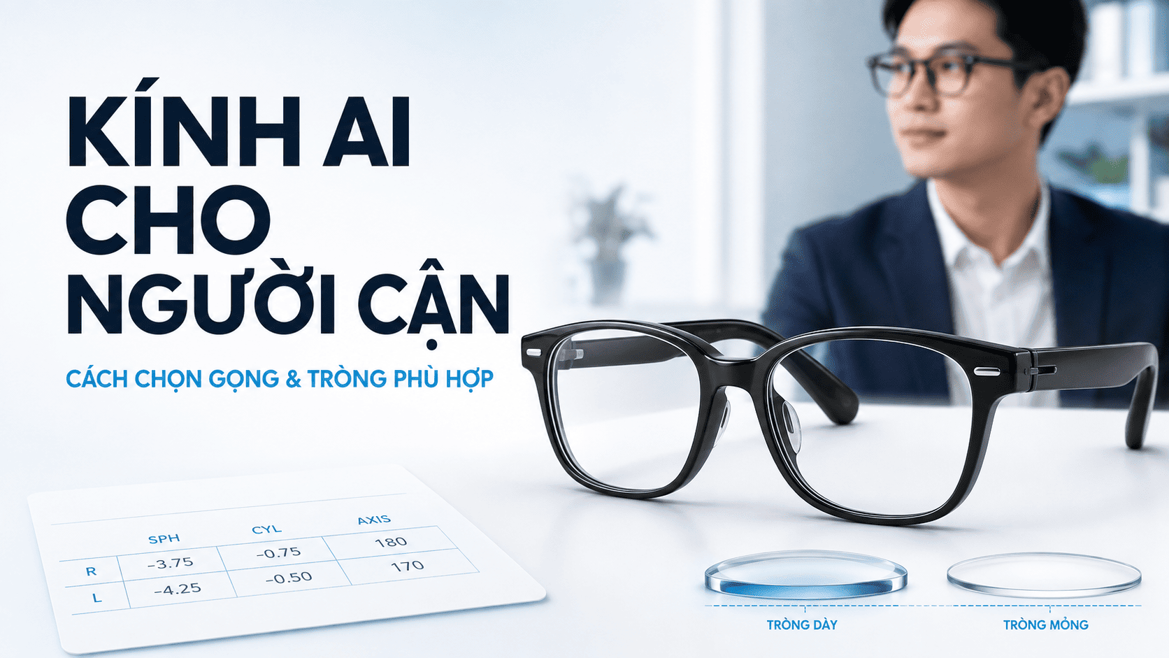 Kính AI cho người cận