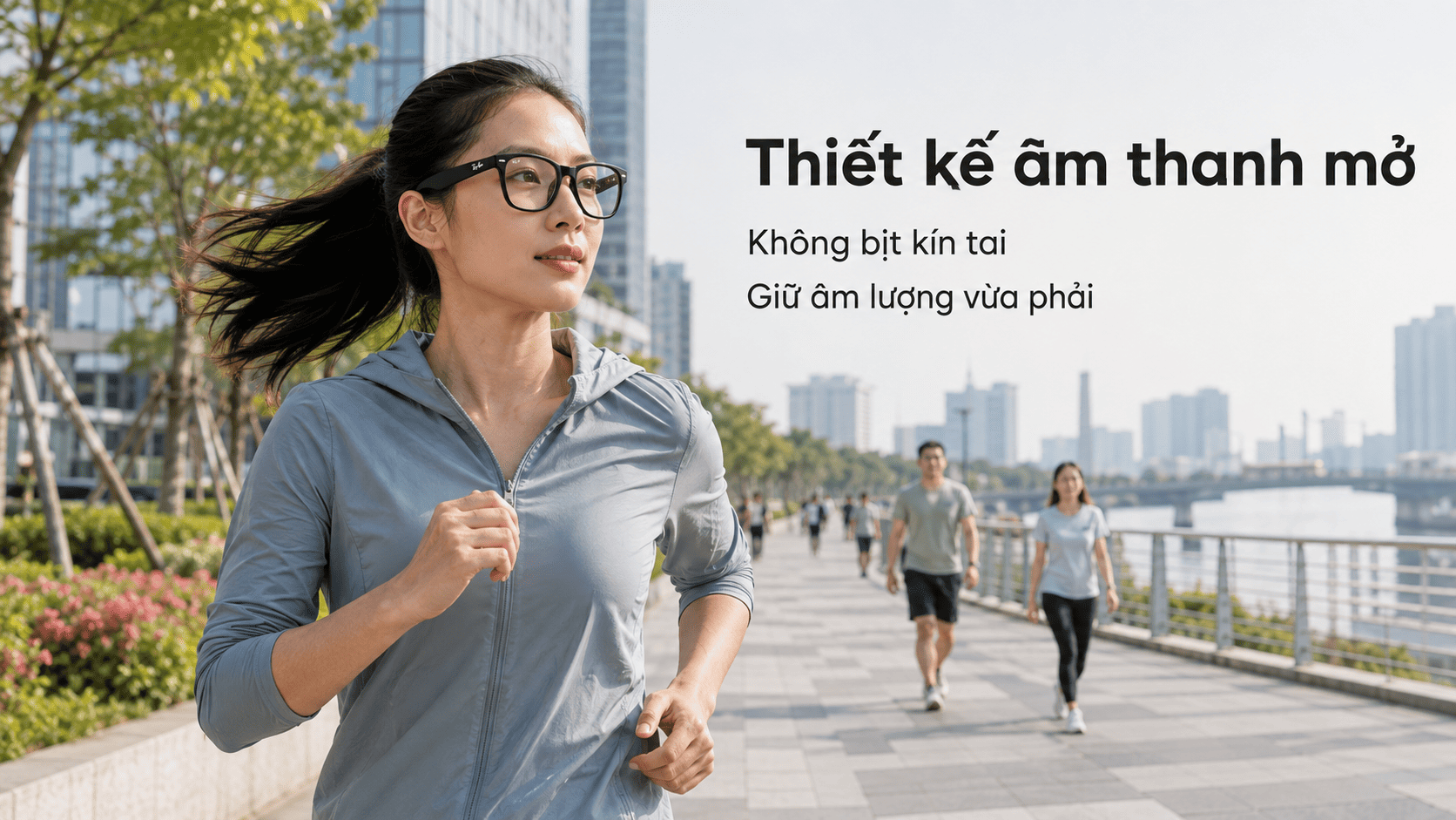  kính AI dùng khi chạy bộ
