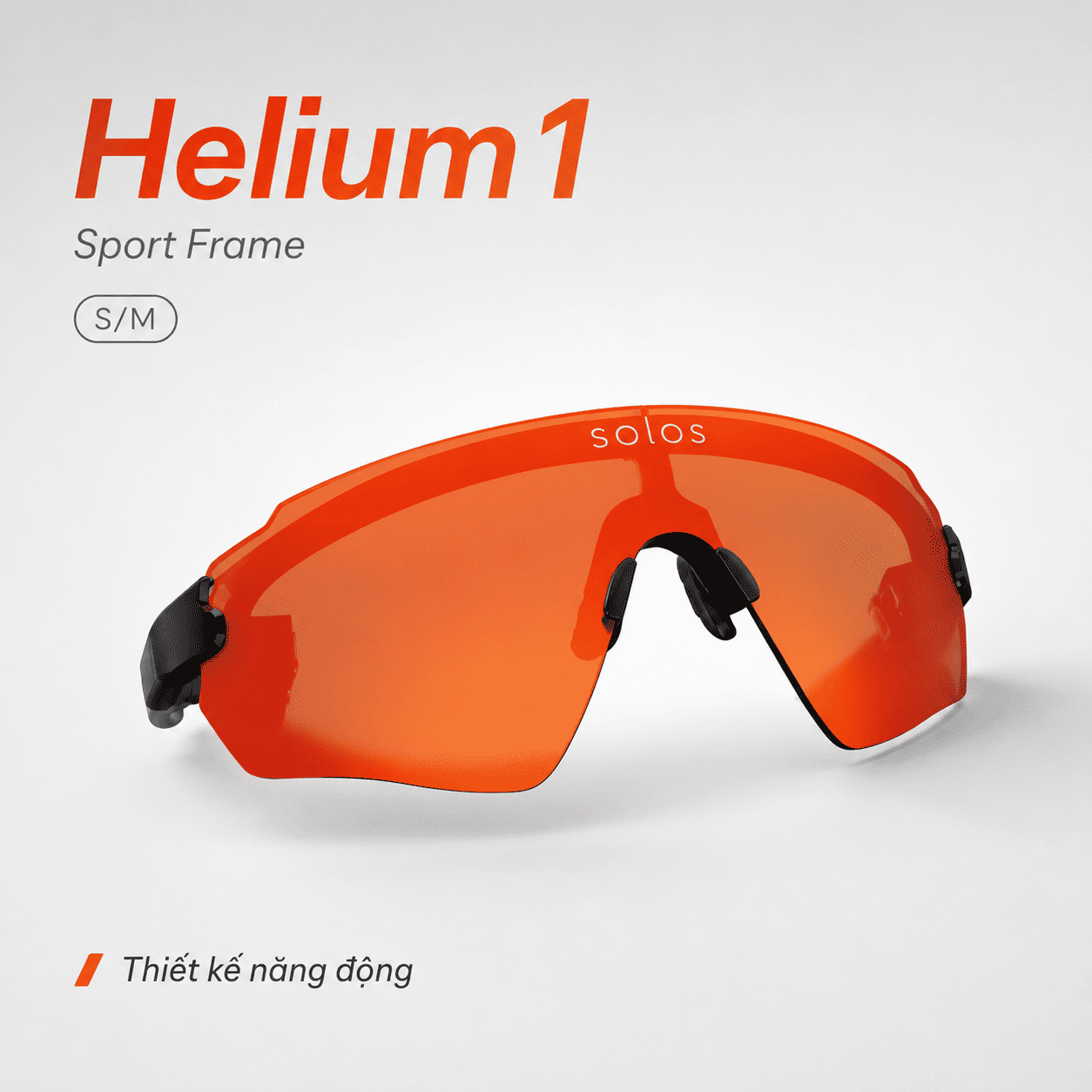 Mặt gọng Solos AirGo 3 Helium 1