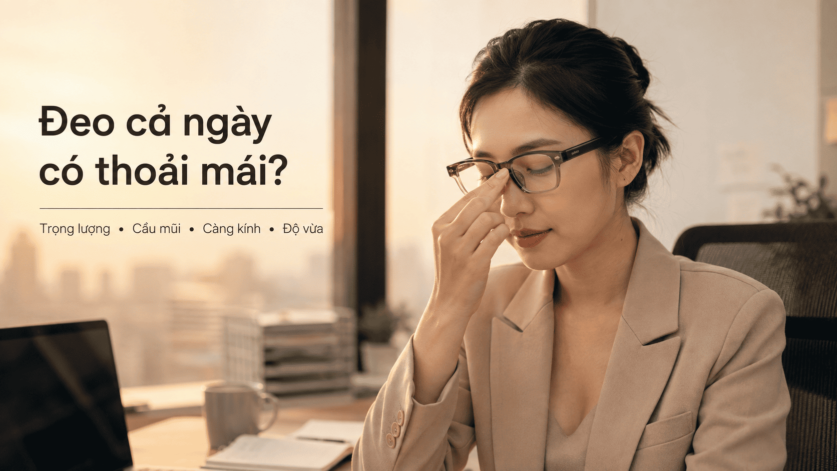 kính AI đeo cả ngày có thoải mái không