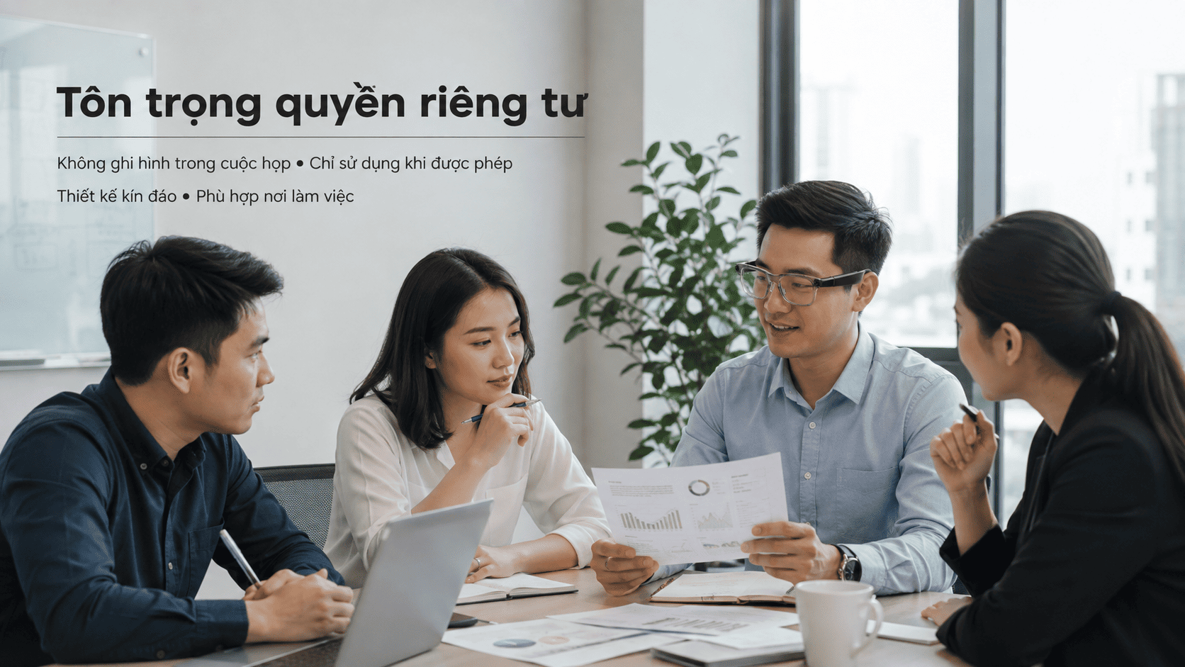 kính AI hỗ trợ cuộc họp