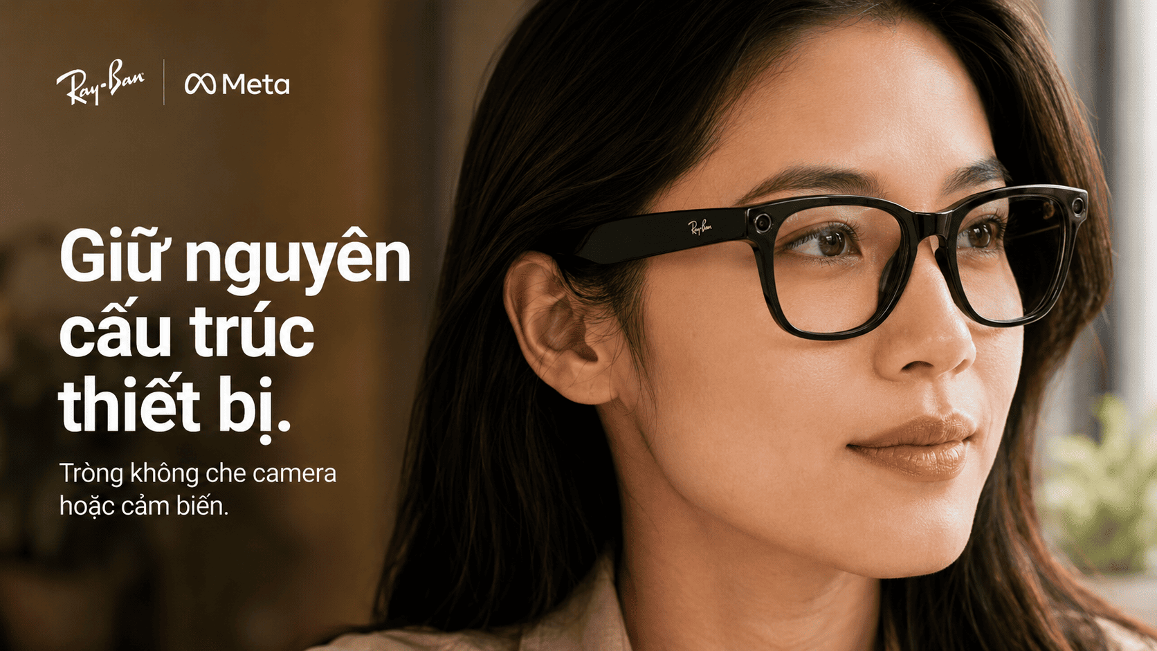 kính AI có lắp tròng đổi màu