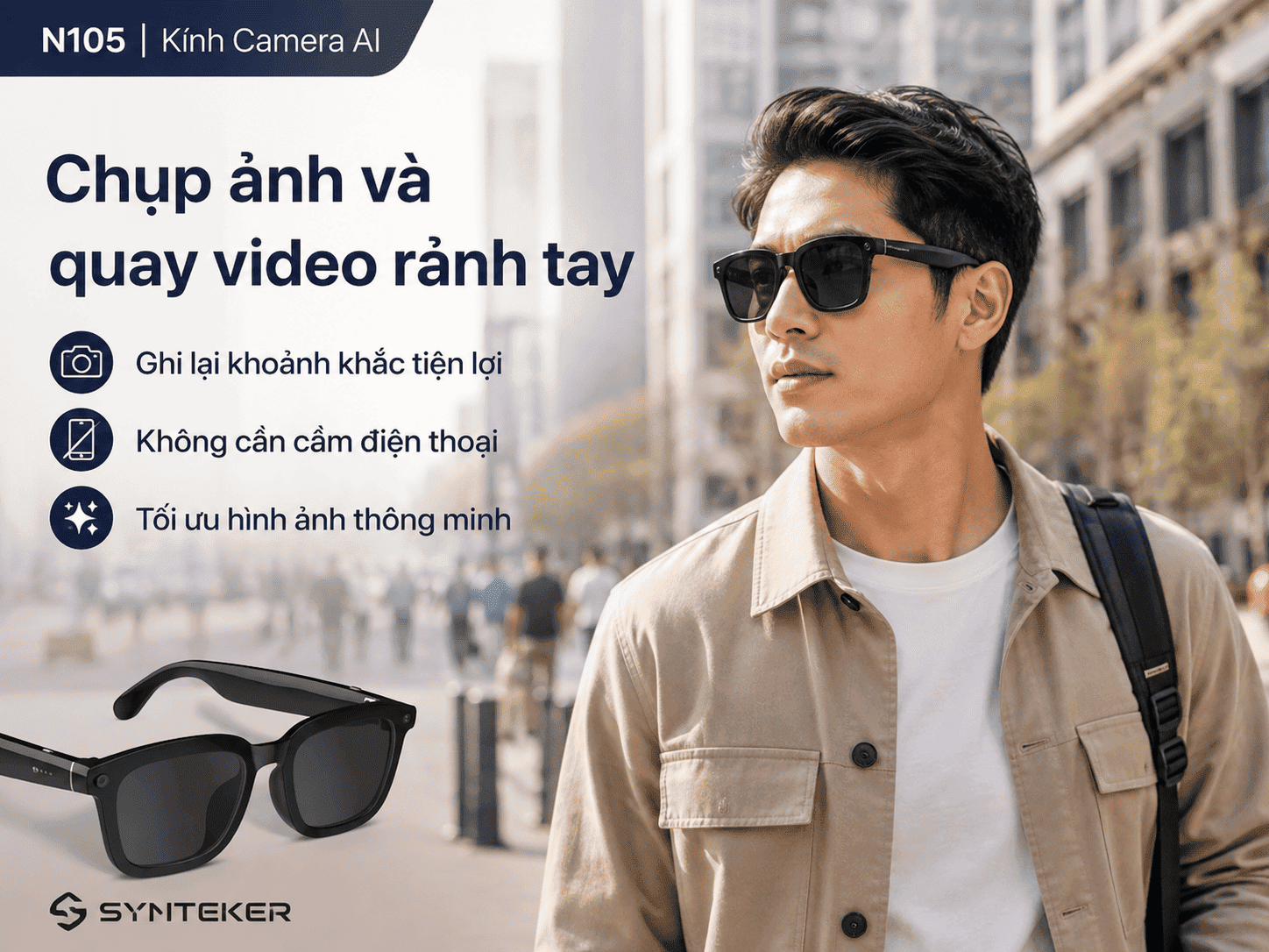 Kính AI Synteker N105