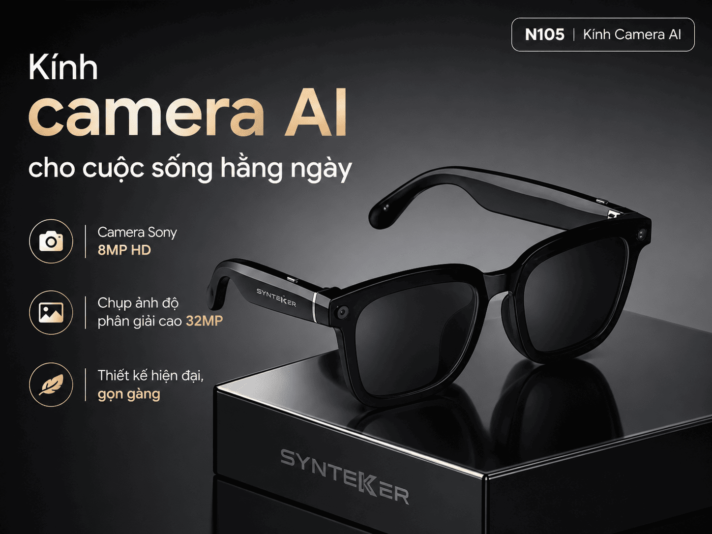 Kính AI Synteker N105