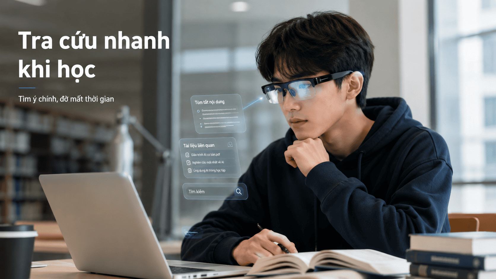 học ngoại ngữ với kính AI
