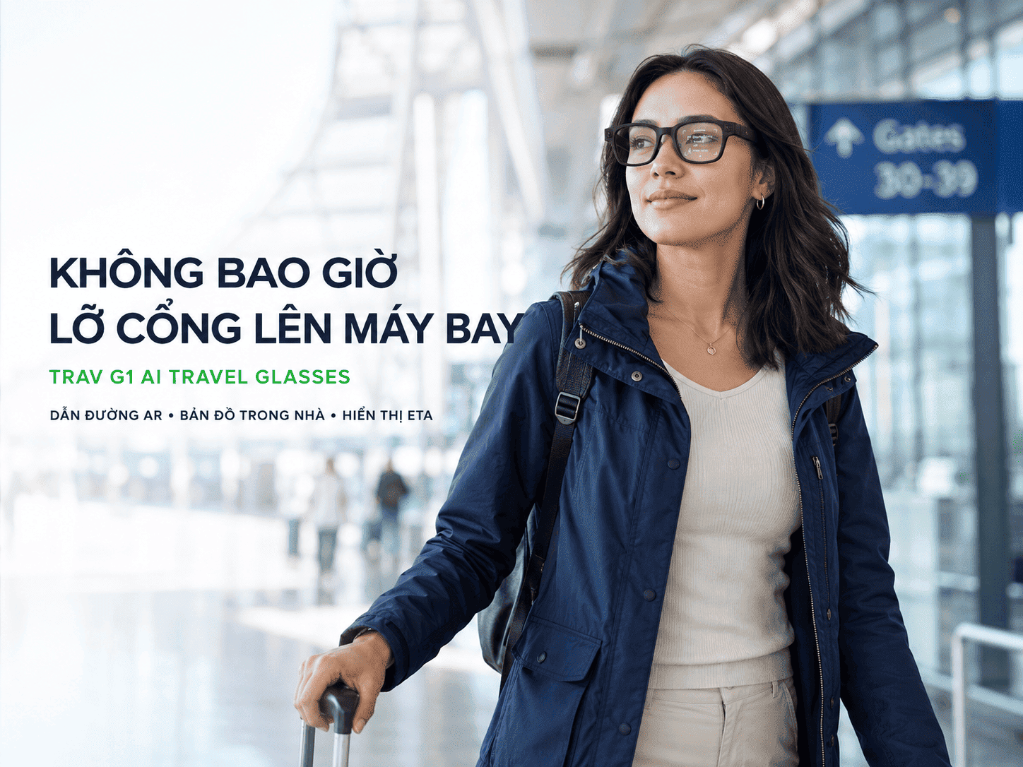 Trav G1 AI Travel Glasses