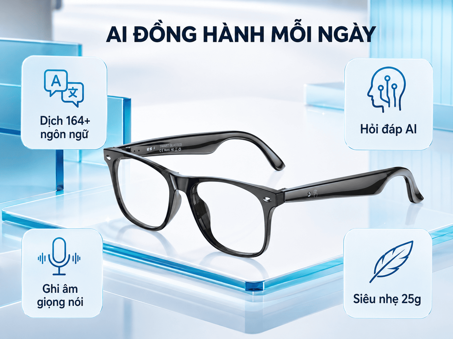 Kính thông minh W100 AI