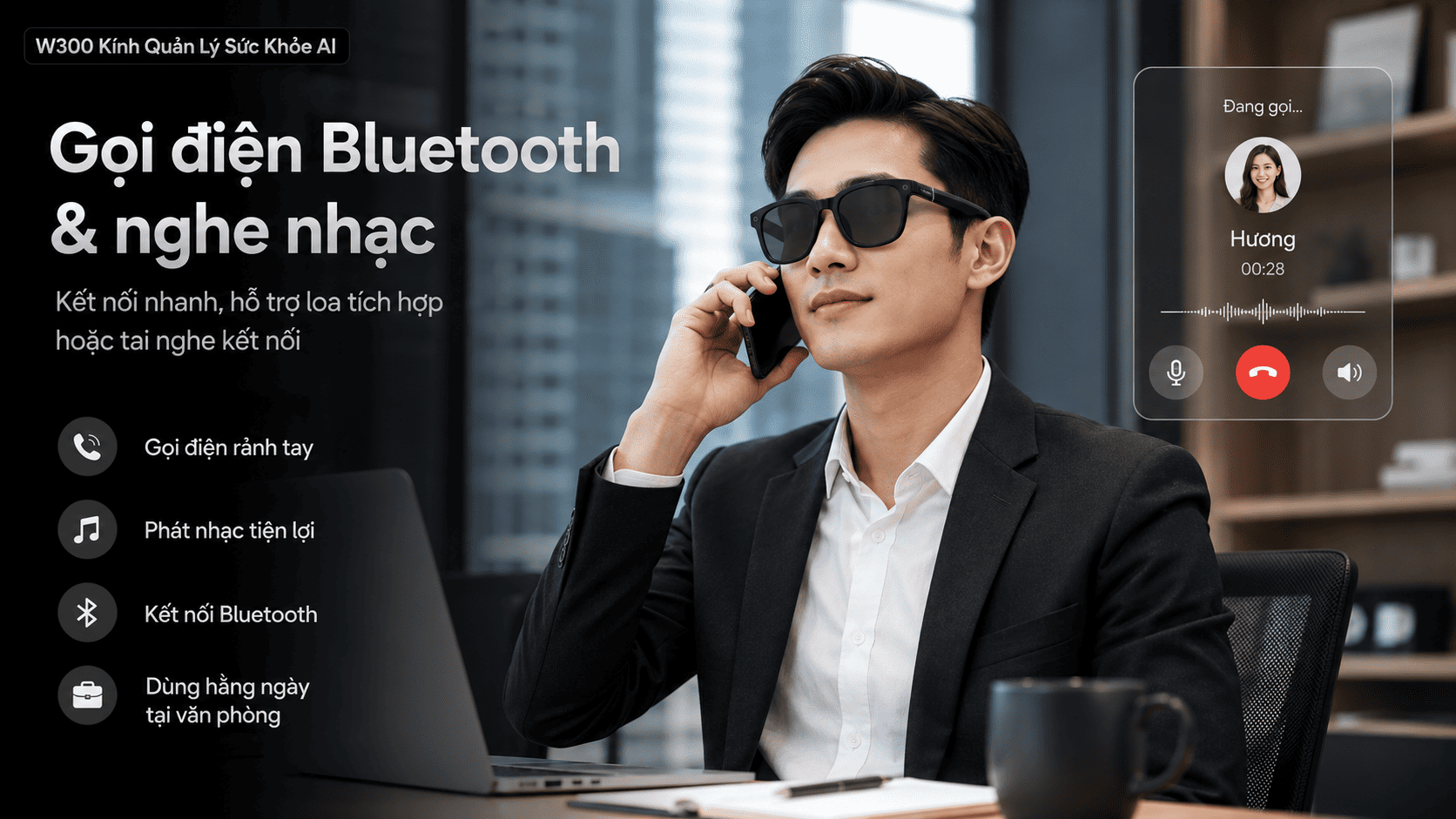 Kính thông minh Synteker W300