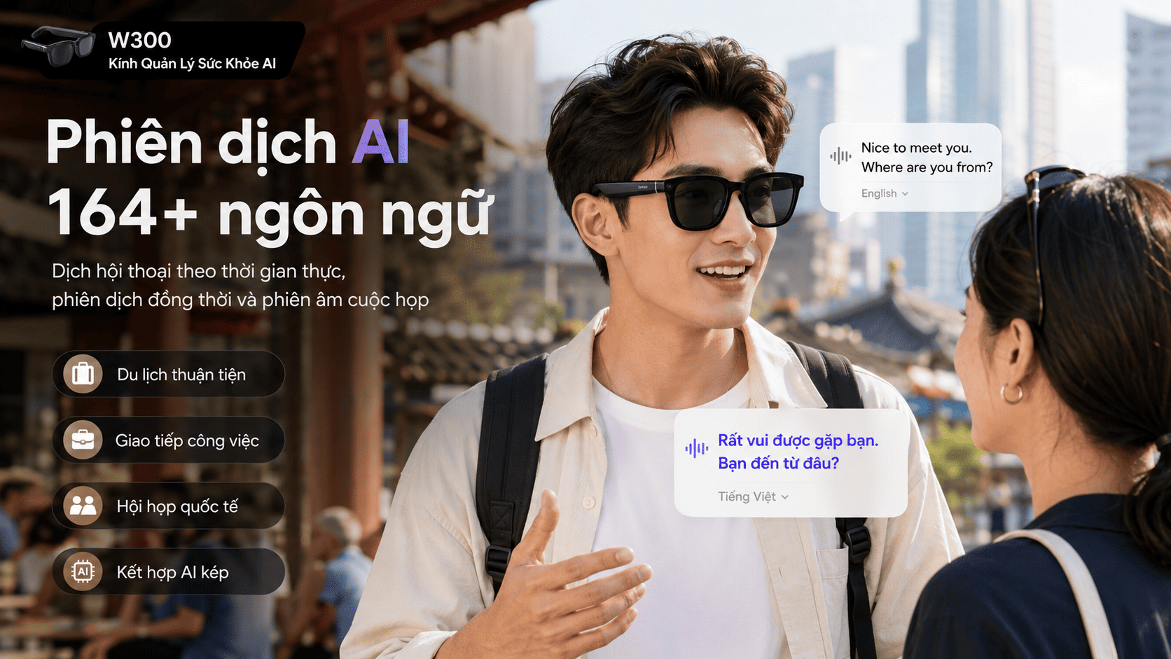 Kính thông minh Synteker W300
