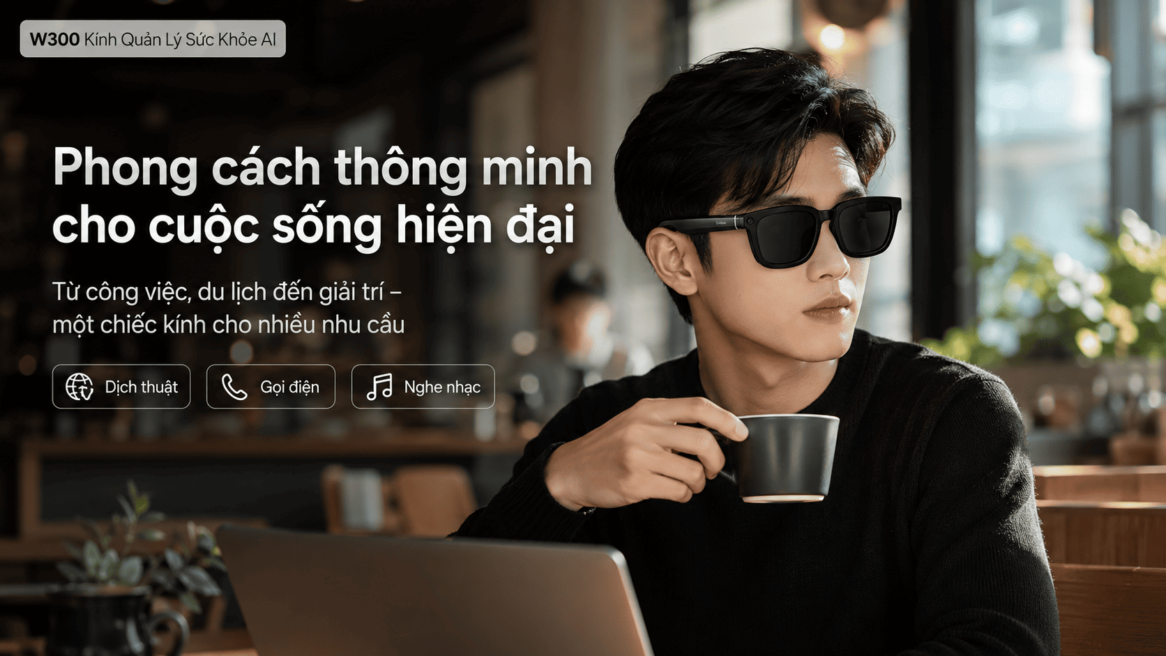 Kính thông minh Synteker W300