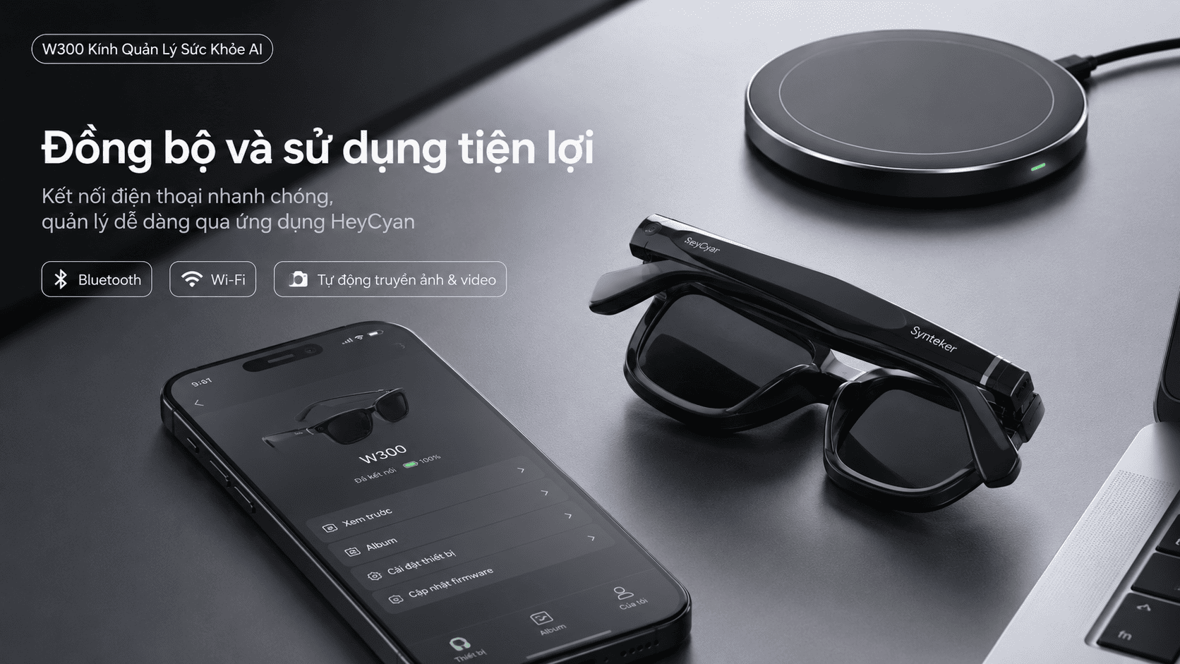 Kính thông minh Synteker W300