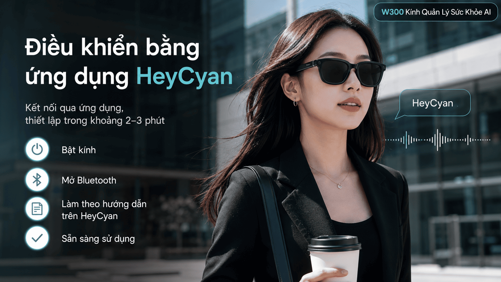 Kính thông minh Synteker W300