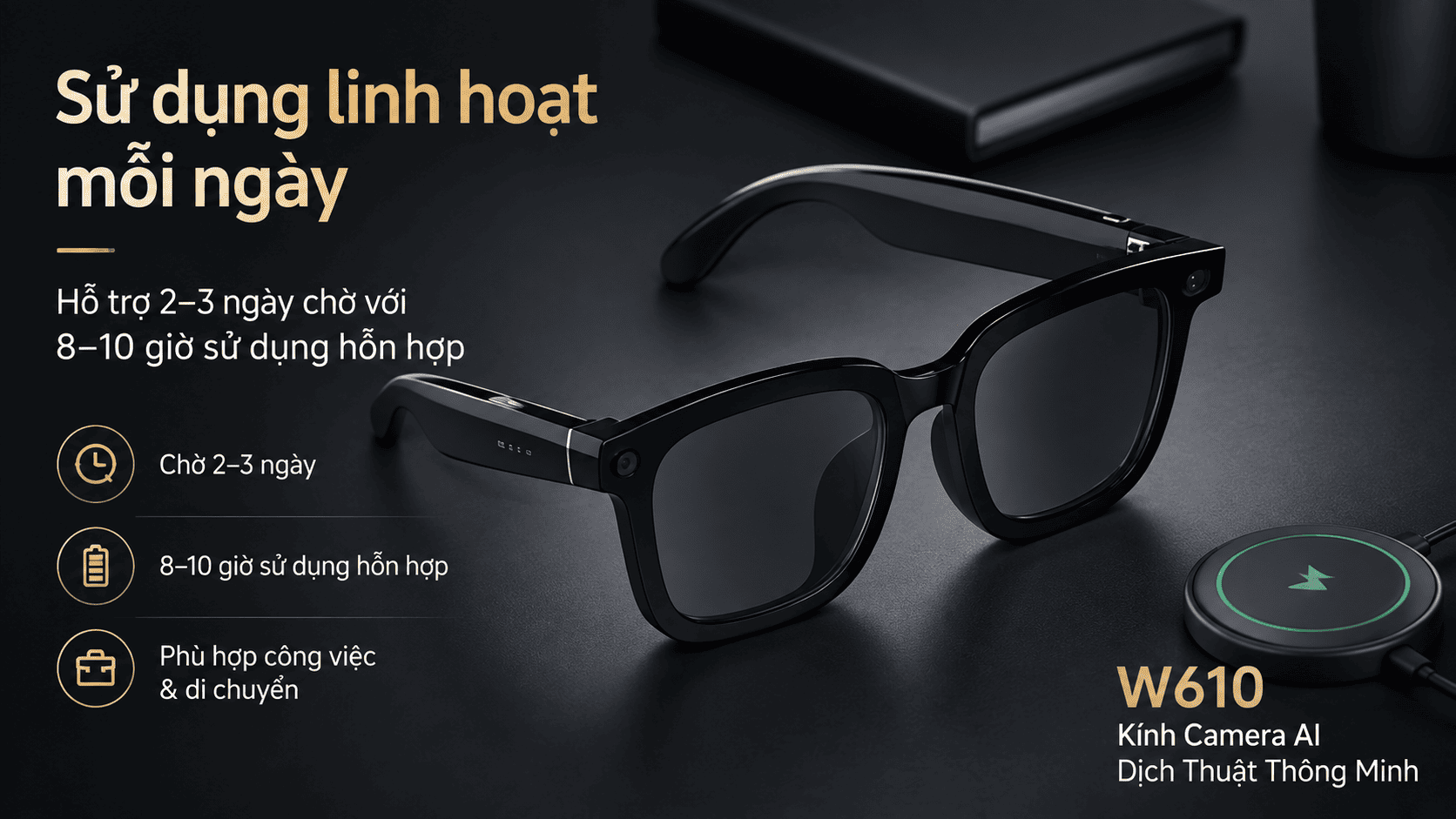 Kính thông minh Synteker W610
