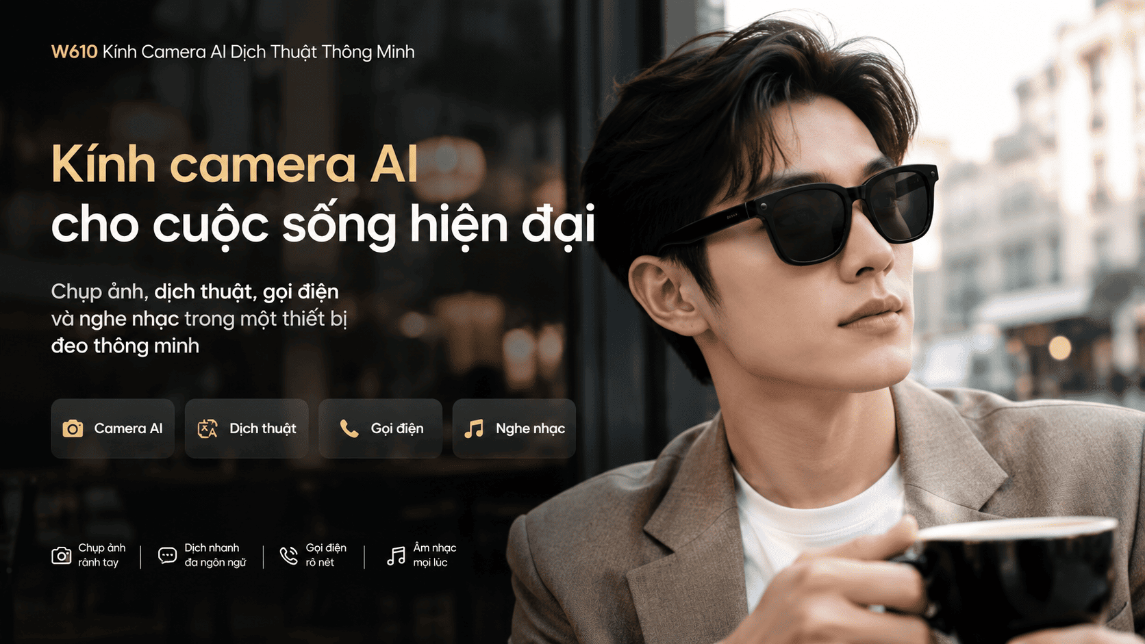 Kính thông minh Synteker W610