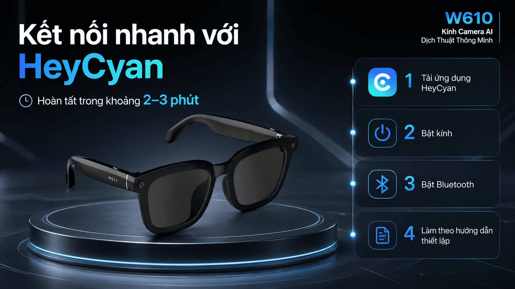 Kính thông minh Synteker W610